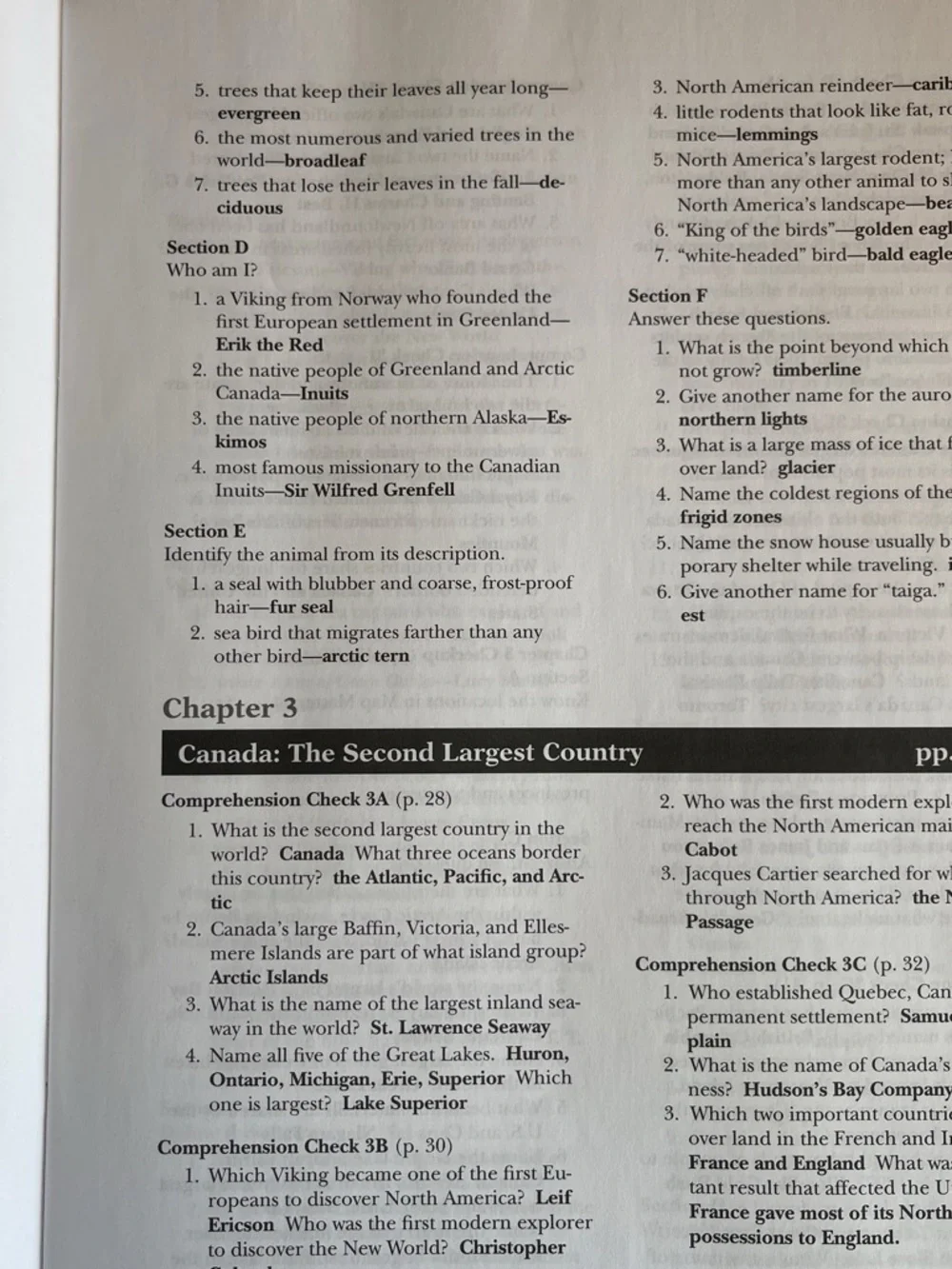 New World History & Geography Teachers Answer Key- Cream and Gray